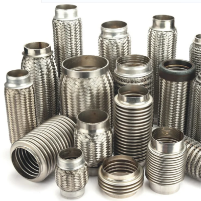 Auto exhaust flexible stainless bellows